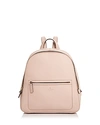 Kate Spade New York Layden Street Izzy Leather Backpack In Warm Vellum Nude/gold