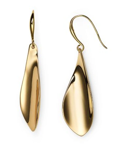 Robert Lee Morris Soho Sculptural Drop Earrings In Gold