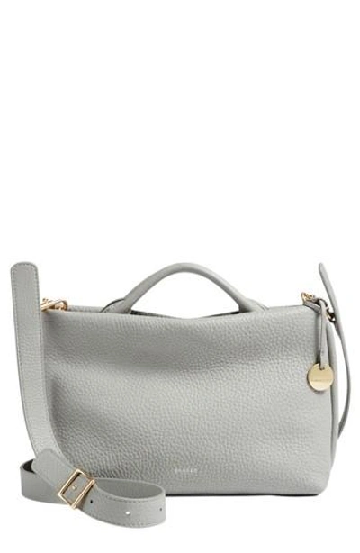 Skagen Mikkeline Mini Leather Satchel - Grey In Light Ash