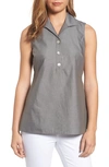 Foxcroft Dani Button Back Shirt In Olive