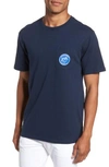 Southern Tide Classic Fit Quarters Master T-shirt In True Navy