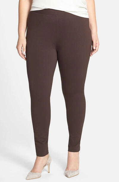 Two By Vince Camuto High Rise Leggings In Espresso