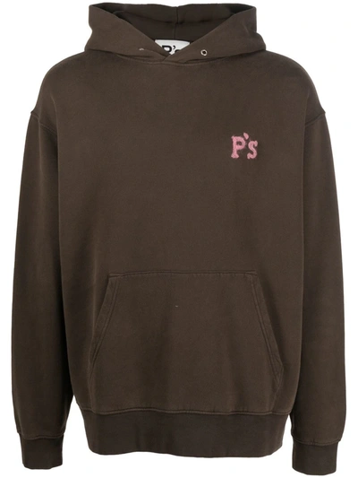 President's President`s Hoodie P`s Organic Sweater Embroidered Ps Clothing In Brown