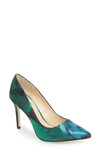Vince Camuto Savilla Pump In Forest Fabric