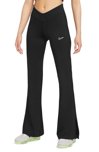 Nike Women's Sportswear Team Mid-rise Leggings In Black