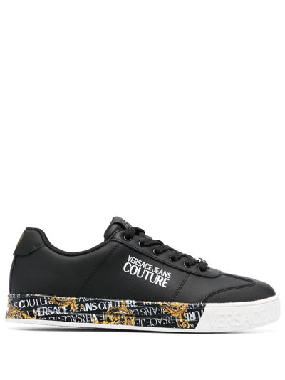 Versace Jeans Couture Versace Jeans  Logo Baroque Black Sneaker