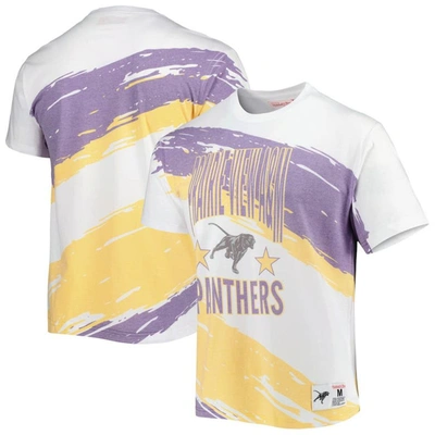 Mitchell & Ness White Prairie View A&m Panthers Paintbrush Sublimated T-shirt