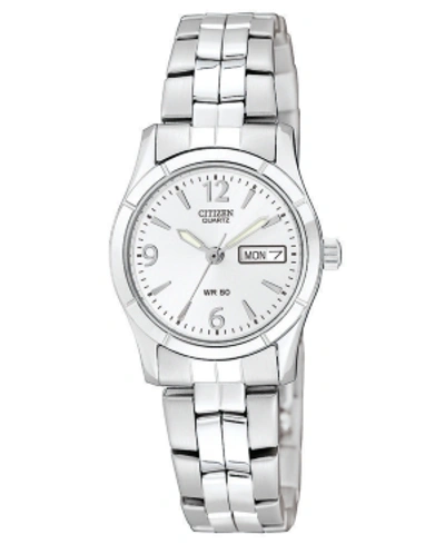 Citizen Women's Stainless Steel Bracelet Watch 25mm Eq0540-57a In No Color