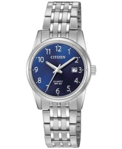 Citizen Women's Stainless Steel Bracelet Watch 27mm In Silver
