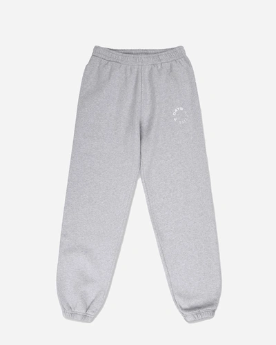 7 Days Active Monday Tapered Organic Cotton Jogging Bottoms In Grey