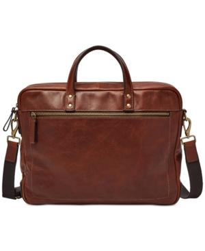 fossil laptop bag men's