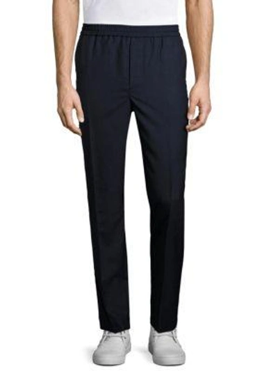 Ami Alexandre Mattiussi Carrot Fit Track Pants In Navy