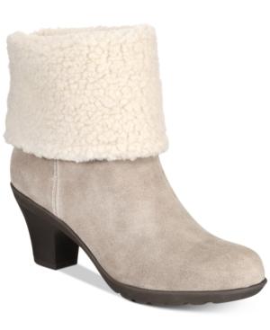 anne klein suede booties