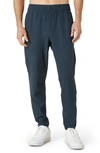 Beyond Yoga Slim Fit Take It Easy Pants In Nocturnal Navy