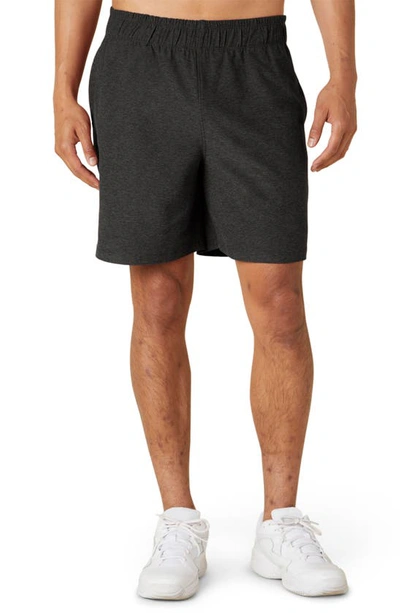 Beyond Yoga Relaxed Fit Take It Easy Shorts In Darkest Night