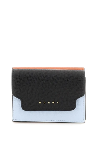 Marni Trifold Wallet In Multicolor
