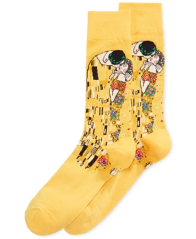 Hot Sox Men's Socks, David In Sunflower