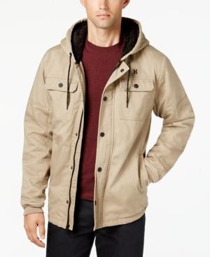 hurley hooded jacket