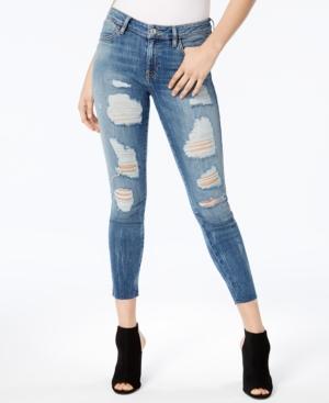 guess skinny ankle jeans
