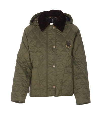 Barbour Tobymory Quilt Jacket In Green