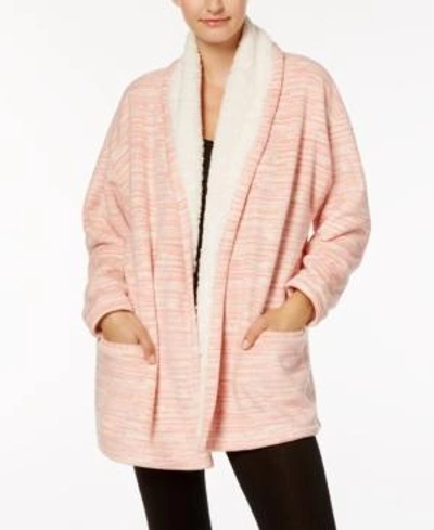 HUE ILLUSION COZY OPEN-FRONT ROBE 