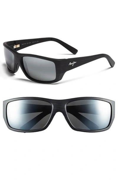 Maui Jim Wassup Polarizedplus®2 61mm Polarized Sunglasses In Grey Mir Pol
