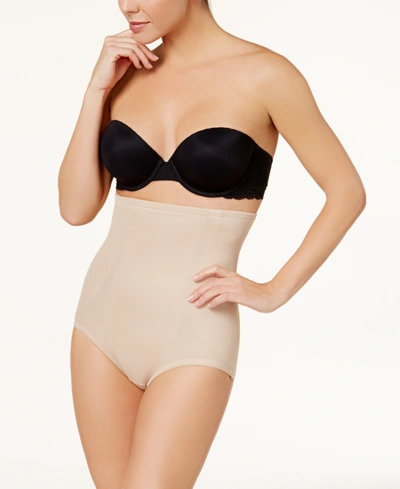 Miraclesuit Women's Extra Firm Tummy-control Shape Away High Waist Brief 2915 In Stucco (nude 4)