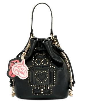 betsey johnson bucket bag