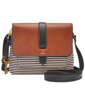 fossil kinley small crossbody black