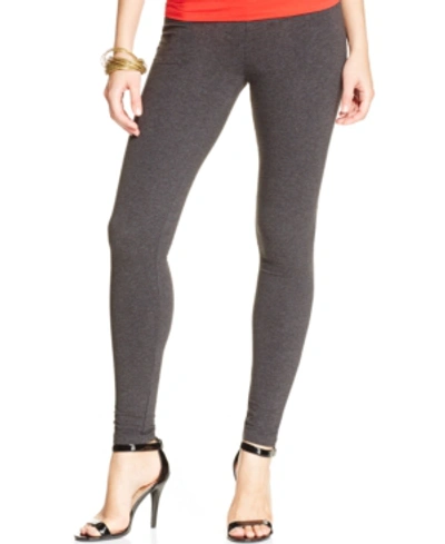 Hue Women's Cotton Leggings, Created For Macy's In Graphite