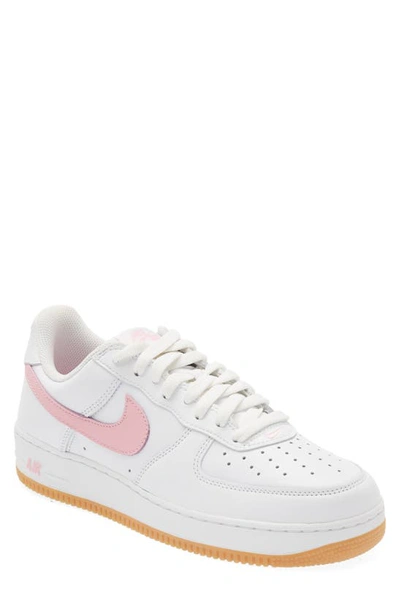 Nike Air Force 1 Low Retro Sneakers White / Pink In Multicolor