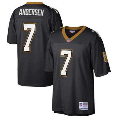 Mitchell & Ness Men's Morten Andersen New Orleans Saints Replica Throwback Jersey In Black