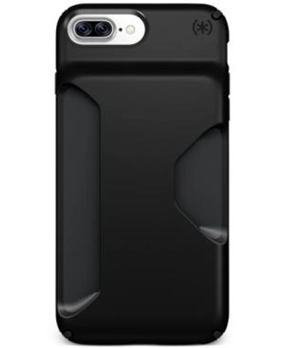 Speck Presidio Wallet Iphone 6 Plus/7 Plus Case In Black/black