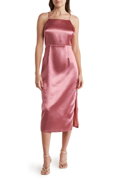 Midi Dress Lulus Rusty Rose Dress Lulus All Mine Rusty Rose Floral