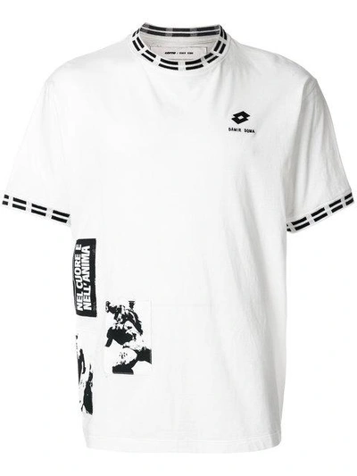 Damir Doma Printed T-shirt In Bianco