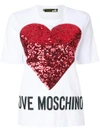 Love Moschino T-shirt T-shirt Women Moschino Love In White