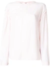 Cedric Charlier Cédric Charlier Bow-detailed Blouse - Pink