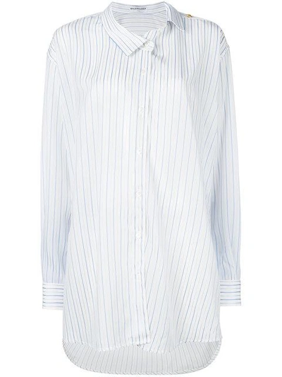 Balenciaga Pulled Shirt - White