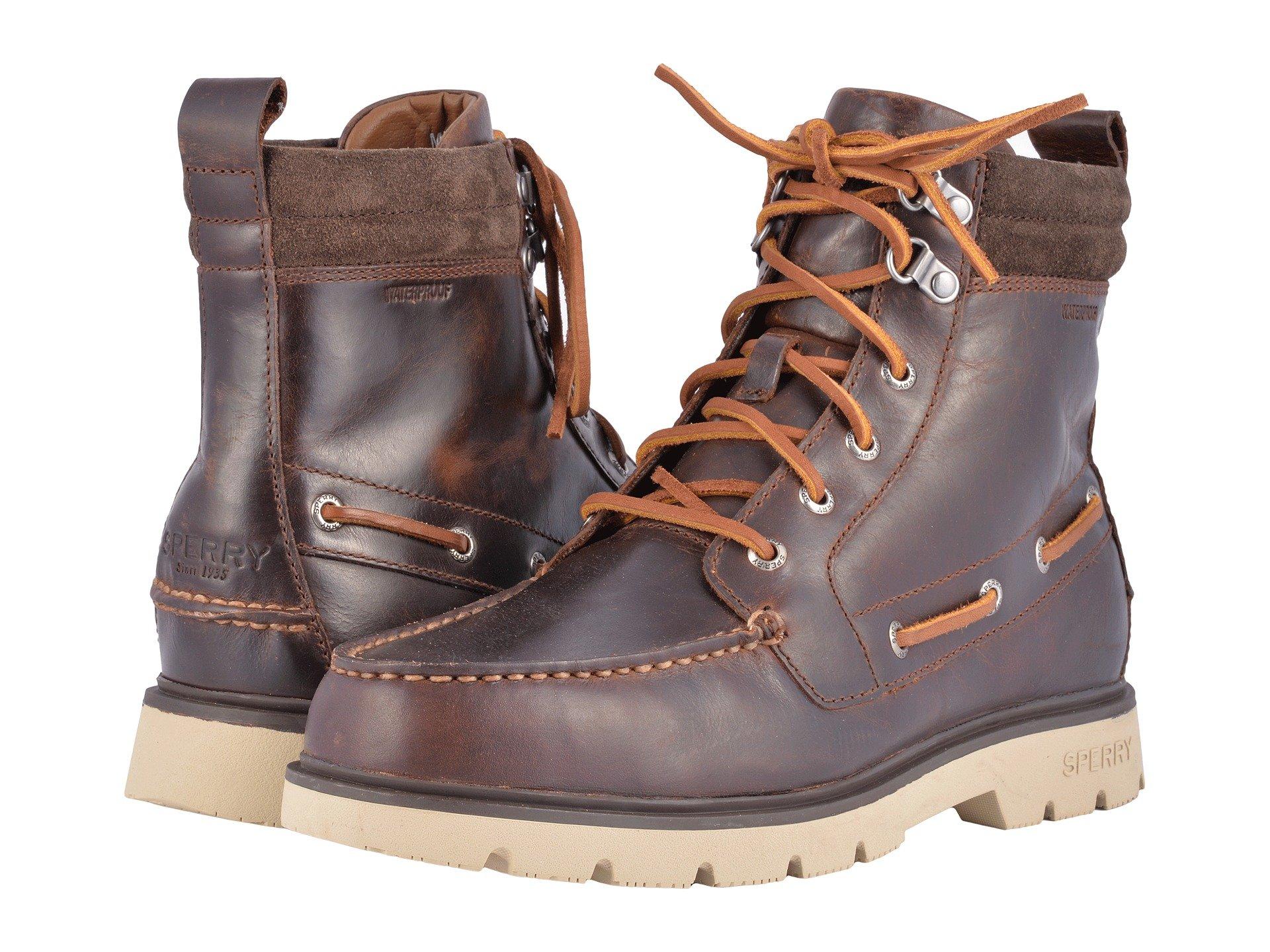 sperry lug boot