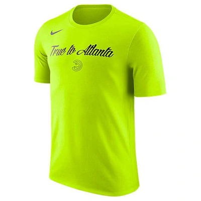 Nike Men's Atlanta Hawks Nba Dry City T-shirt, Green
