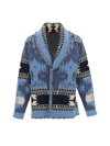 Alanui Icon Jacquard Cashmere And Wool Cardigan In Multi-colored