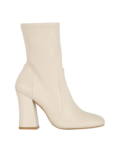 Stuart Weitzman Curveblock High In Beige