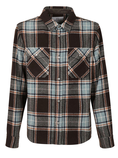 Woolrich Checked Buttoned Shirt In Multi