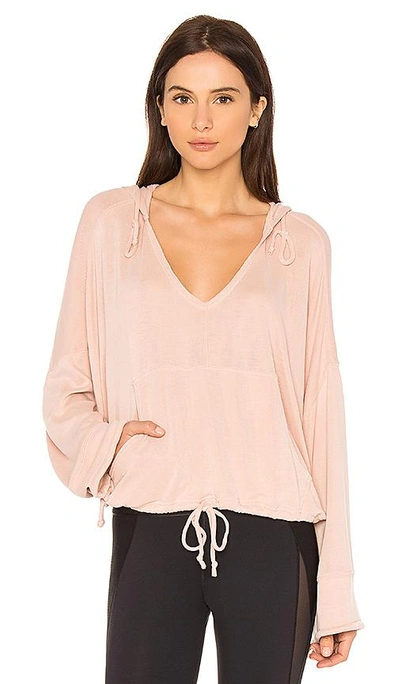 Free People Movement Yella Hoodie In Blush