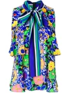 Msgm Printed Sleeveless Blouse - Multicolour