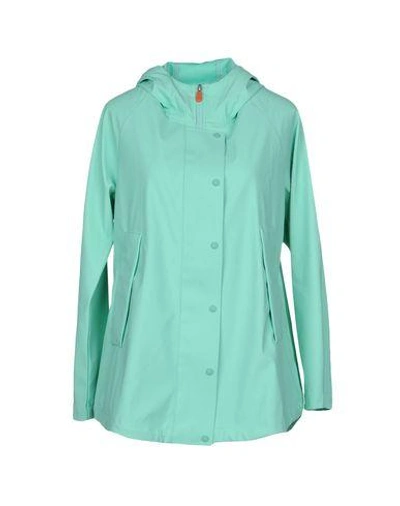Save The Duck Jacket In Light Green