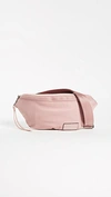 Rebecca Minkoff Nylon Belt Bag In Vintage Pink