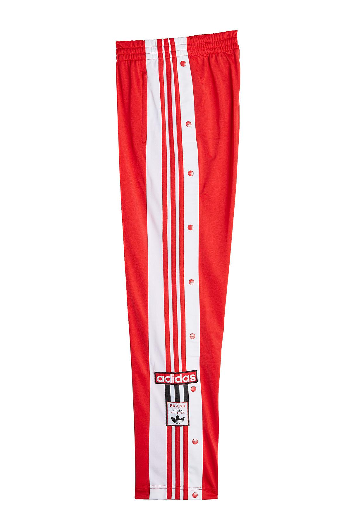 adibreak track pants red