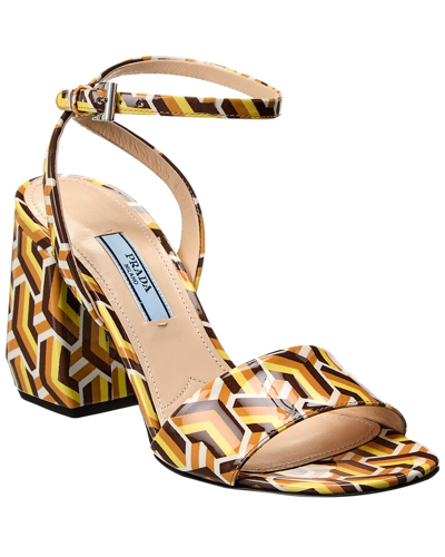 Prada Sandals In Yellow