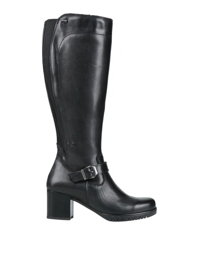 Valleverde Knee Boots In Black